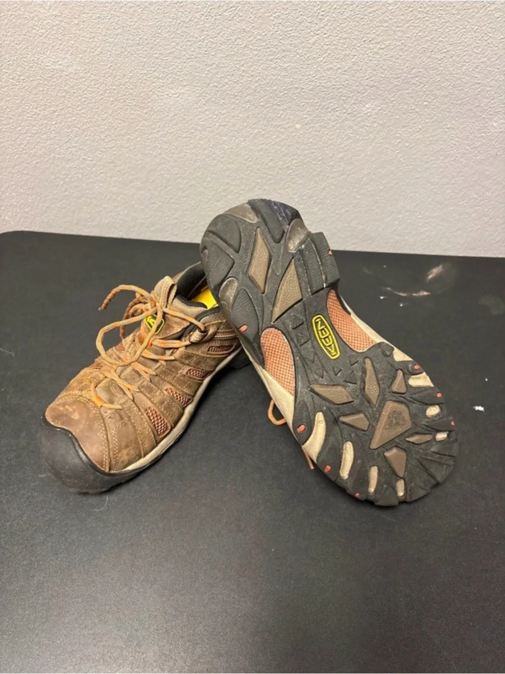 Men's Keen Utility Flint Steel Toe Boots, Size 9.5
